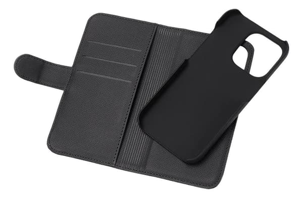 DELTACO iPhone 14 Plus wallet case 2-in-1, magnetic back cover