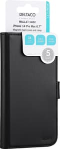 Miniatyrbillede 8 af 11: DELTACO iPhone 14 Plus wallet case 2-in-1, magnetic back cover