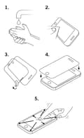 Miniatyrbillede 5 af 6: DELTACO screen protector, iPhone 13 mini, 2.5D