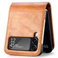 Miniatyrbild 3 av 10: Mobilfodral Samsung Galaxy Z Flip 4 Cognac