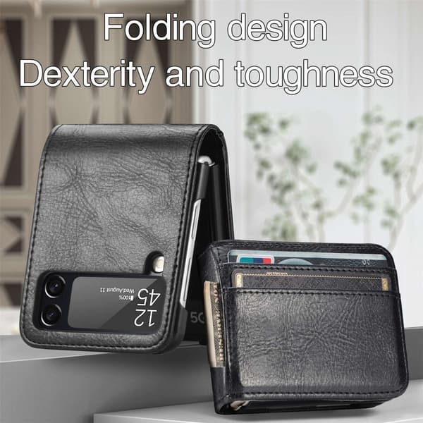 Mobilfodral Samsung Galaxy Z Flip 4 Svart