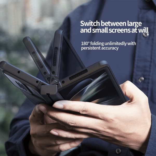 Nillkin CamShield Skal Med S Pen-hållare Samsung Galaxy Z Fold 4 Svart