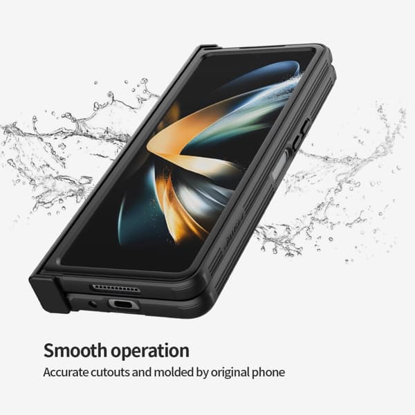 Nillkin CamShield Skal Med S Pen-hållare Samsung Galaxy Z Fold 4 Svart