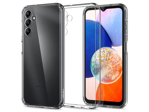 Spigen Ultra Hybrid Samsung A14 A146 läpinäkyvä / kristallinkirkas ACS05846