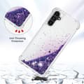 Miniatyrbild 3 av 3: Glitter Bling TPU Case Samsung Galaxy A14 Lila