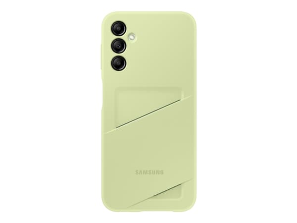 Samsung EF-OA146 - Baksidedeksel for mobiltelefon - termoplast-polyuretan (TPU) - lime - for Galaxy A14 5G