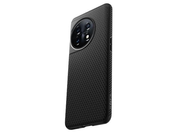 Spigen Liquid Air, Omslag, OnePlus, OnePlus 11, 17 cm (6.7"), Svart