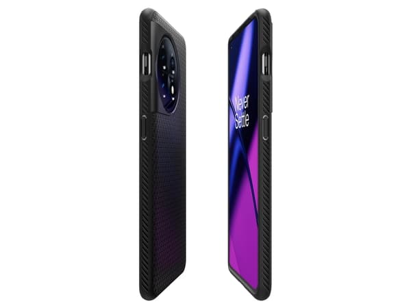 Spigen Liquid Air, Omslag, OnePlus, OnePlus 11, 17 cm (6.7"), Svart