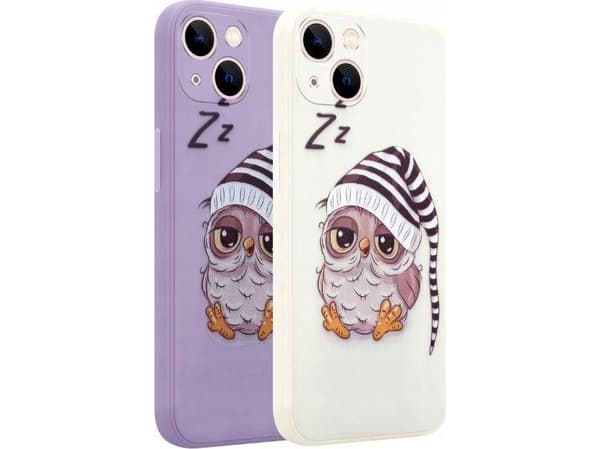 Maxximus MX OWL SLEEPY IPHONE 12 PRO BEIGE / BEŻOWY