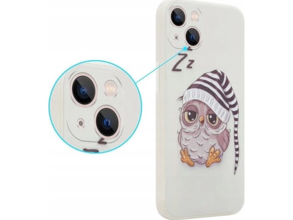 Maxximus MX OWL SLEEPY IPHONE 12 PRO BEIGE / BEŻOWY