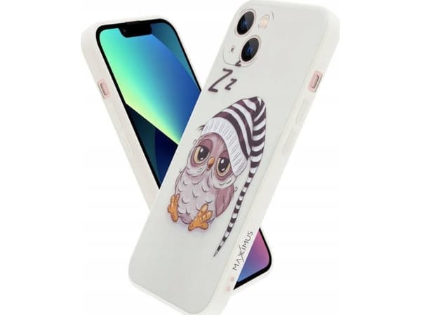 MAXXIMUS MX OWL SLEEPY SAMSUNG S21 ULTRA 5G BEIGE/BEIGE