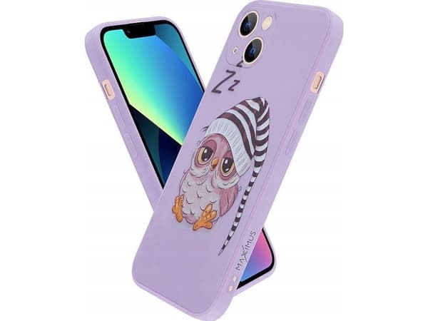 MAXXIMUS MX OWL SLEEPY SAMSUNG S21+ 5G LILA/LILA