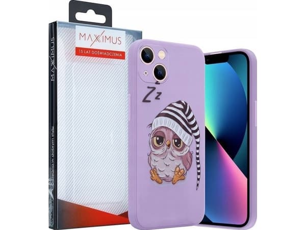 MAXXIMUS MX OWL SLEEPY SAMSUNG S21+ 5G LILA/LILA