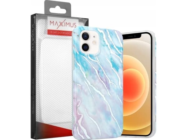 Maxximus MX MARBLE IPHONE X/XS WHITE / BIAŁY