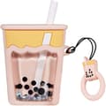Miniatyrbild 1 av 7: Airpods Pro Skal Boba Milk Tea Glitter - Rosa