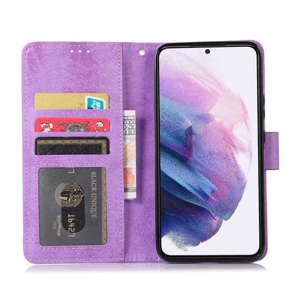 Samsung Galaxy S23 Plus - Praktiskt Stilrent Plånboksfodral