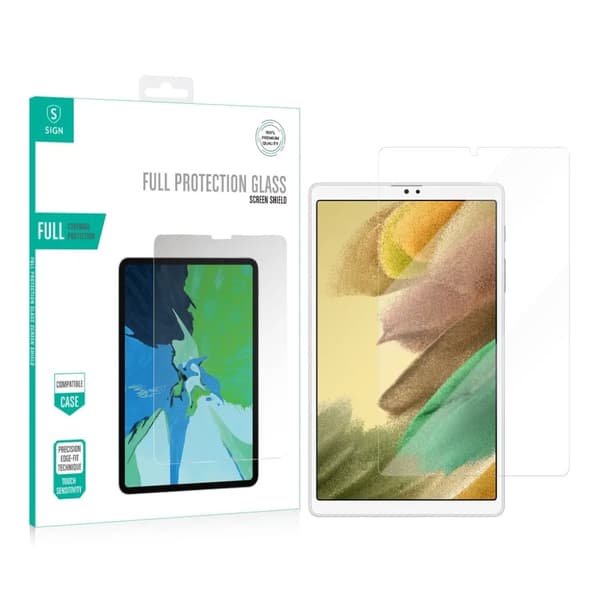 SiGN Galaxy Tab A7 Lite Härdat Glas Skärmskydd
