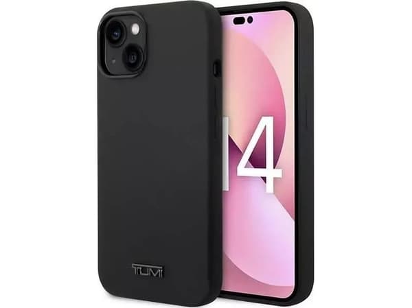 Veske Tumi TUHCP14MSK iPhone 14 Plus / 15 Plus 6,7" svart/svart hardcase flytende silikon
