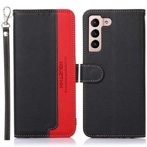 KHAZNEH Telefoncover til Samsung Galaxy S23 - Sort/Rød