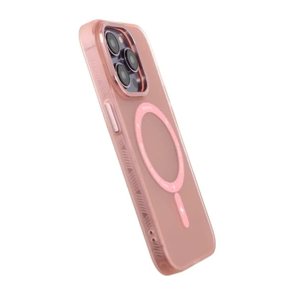 iPhone 13 Pro Max Mobilskal med MagSafe - Frostat Rosa
