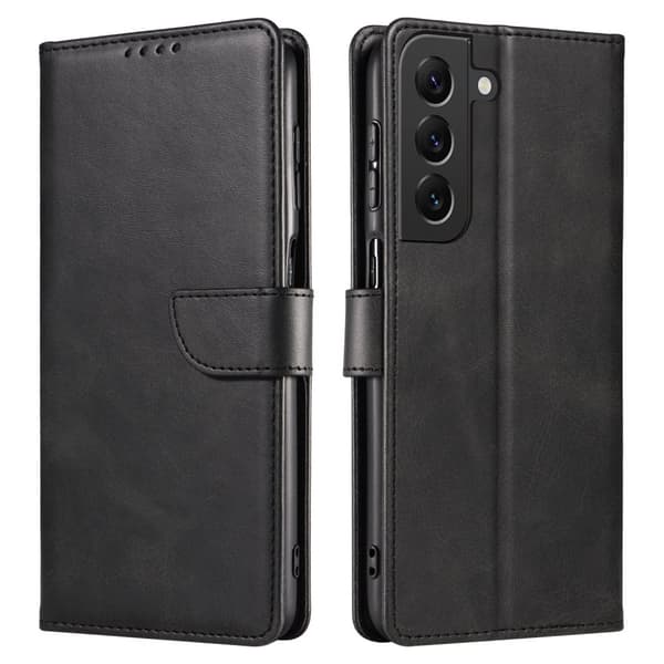 Smidigt Stilrent Plånboksfodral - Samsung Galaxy S23 Svart