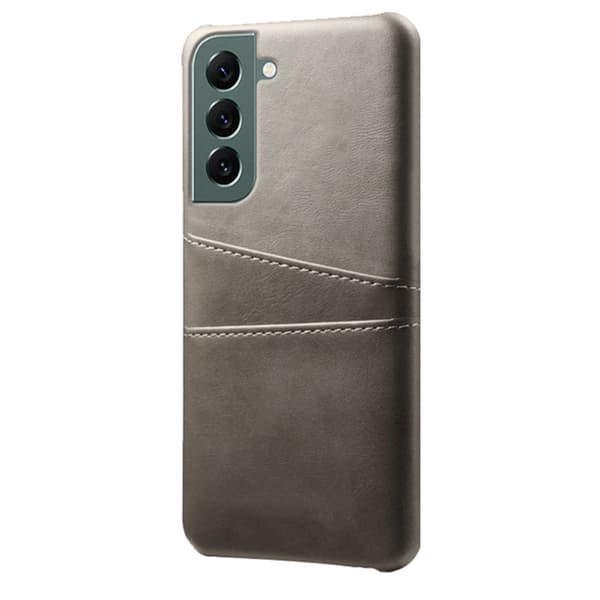 Effektfullt Skal med Korthållare - Samsung Galaxy S23 Grå Grå