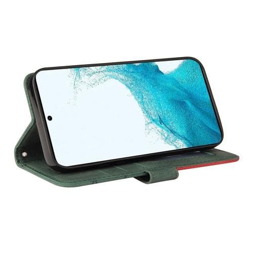 Til Samsung Galaxy S23 KT Series-1 Dobbeltfarve - Grøn/Rød