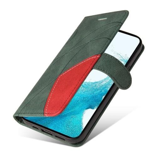 Til Samsung Galaxy S23 KT Series-1 Dobbeltfarve - Grøn/Rød