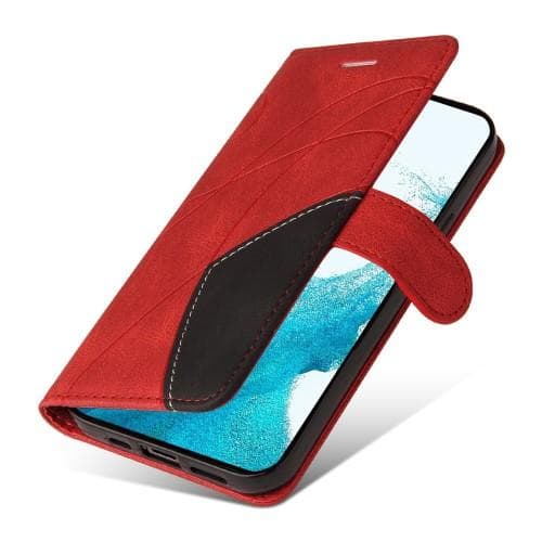 KT Plånboksfodral till Samsung Galaxy S23 - Röd/Svart