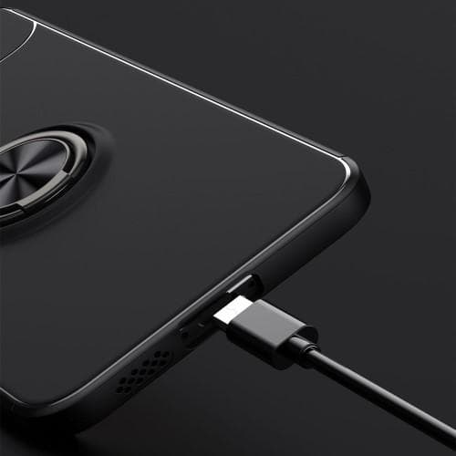 Samsung Galaxy S23 TPU skal med Finger Ring - Svart