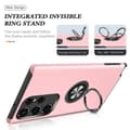 Miniatyrbild 4 av 8: Samsung Galaxy S23 Ultra Hybrid skal med Finger Ring - Rosa