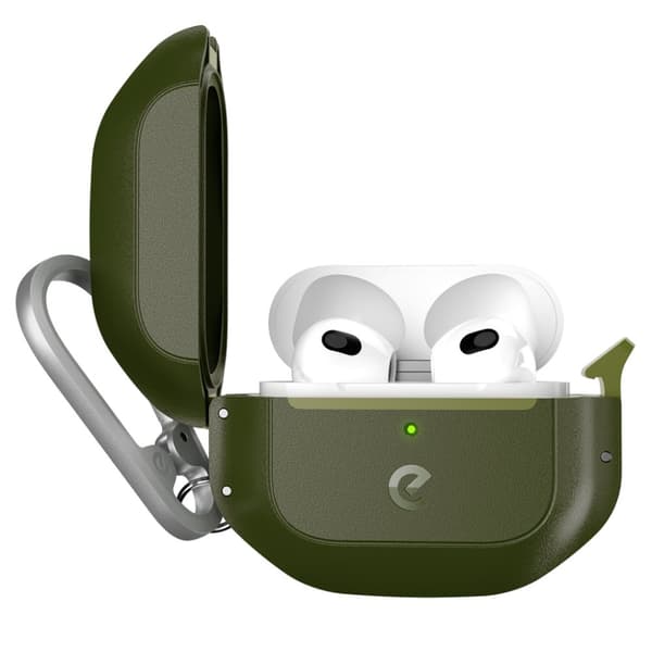 Keybudz Airpods 3 Skal Element - Skog Grön