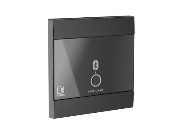 AUDAC WP220/B, Svart, Akrylnitrilbutadienstyren (ABS), Glas, Varje varumärke, Glansigt, 80 mm, 80 mm