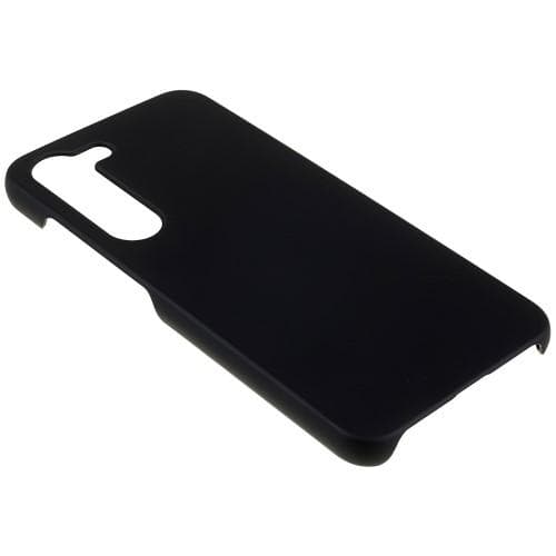 Rubberized Hard PC Case Protective Shell for Samsung Galaxy S23 - Black