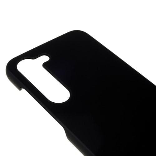 Rubberized Hard PC Case Protective Shell for Samsung Galaxy S23 - Black