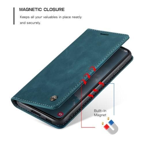 CASEME Plånboksfodral Samsung Galaxy S23+ - Blå
