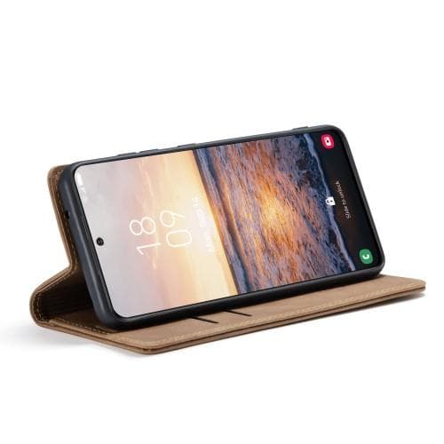 CASEME Plånboksfodral Samsung Galaxy S23+ - Brun