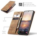 Miniatyrbild 2 av 8: CASEME Plånboksfodral Samsung Galaxy S23+ - Brun