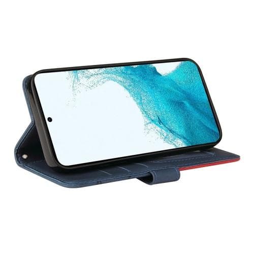 Til Samsung Galaxy S23+ (Plus) KT Series-1 Dobbeltfarve - Blå/Rød