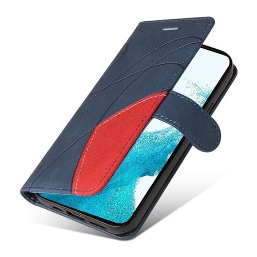 Til Samsung Galaxy S23+ (Plus) KT Series-1 Dobbeltfarve - Blå/Rød
