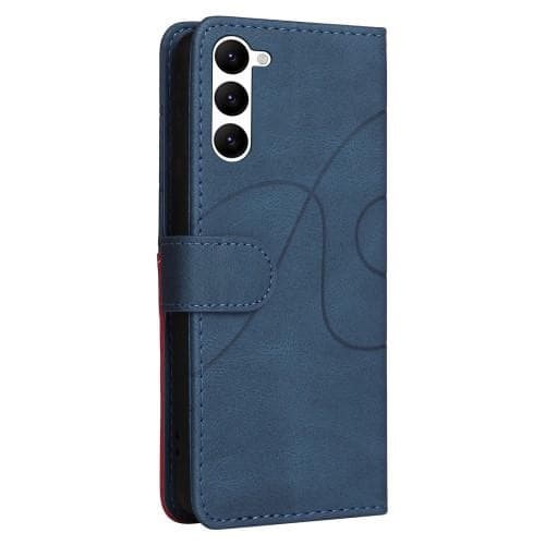 Til Samsung Galaxy S23+ (Plus) KT Series-1 Dobbeltfarve - Blå/Rød