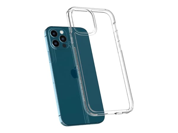 Spigen Ultra Hybrid, Suojus, Apple, iPhone 12 / iPhone 12 Pro, 15,5 cm (6.1"), Läpinäkyvä