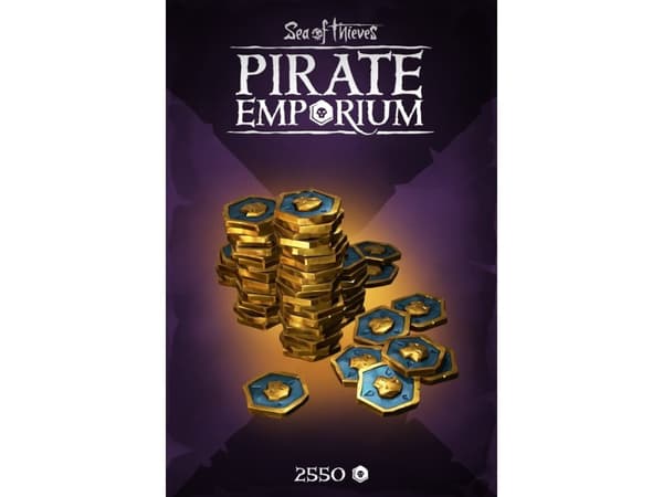 Microsoft Sea of Thieves Captain’s Ancient Coin Pack – 2550 Coins, Xbox One, Sea of Thieves