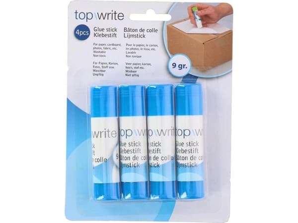 Topwrite - Liimatikku 4 kpl.