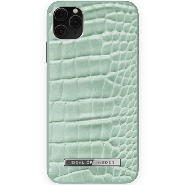 iDeal of Sweden iPhone 11 Pro/X/XS Skal - Mint Croco