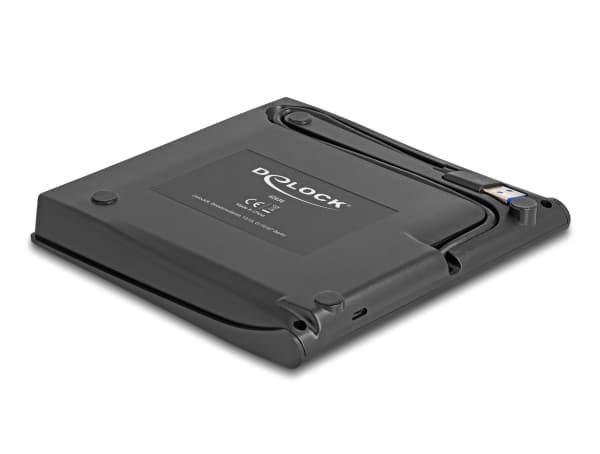 Delock ulkoinen kotelo 5,25" Slim SATA-asemille 12,7 mm SuperSpeed USB 5 Gbps Type-A-liittimeen