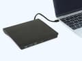 Pikkukuva 5 / 5: Delock ulkoinen kotelo 5,25" Slim SATA-asemille 12,7 mm SuperSpeed USB 5 Gbps Type-A-liittimeen