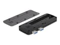 Miniatyrbilde 1 av 5: Delock USB 3.2 Gen 2-hus for PlayStation5 med M.2 NVMe-spor – uten verktøy