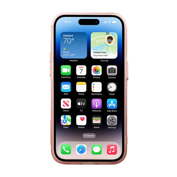 iPhone 13 Pro Max Mobilskal - Frostat Rosa