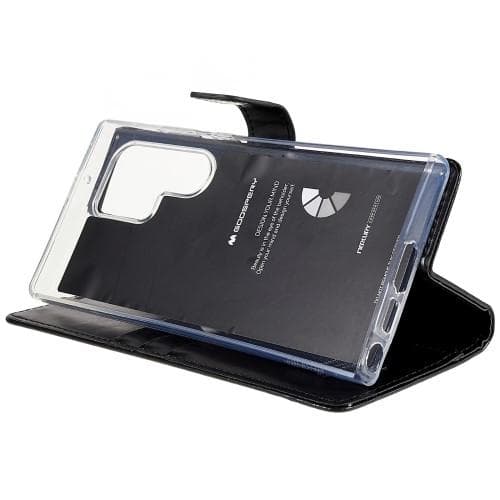 MERCURY GOOSPERY Sininen Kuu Suojakotelo Samsung Galaxy S23 Ultra - Musta